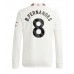 Maillot de foot Manchester United Bruno Fernandes #8 Troisième vêtements 2023-24 Manches Longues